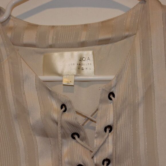 J.O.A Los Angeles Long Sleeve  Blouse Women Size Small - Picture 5 of 11